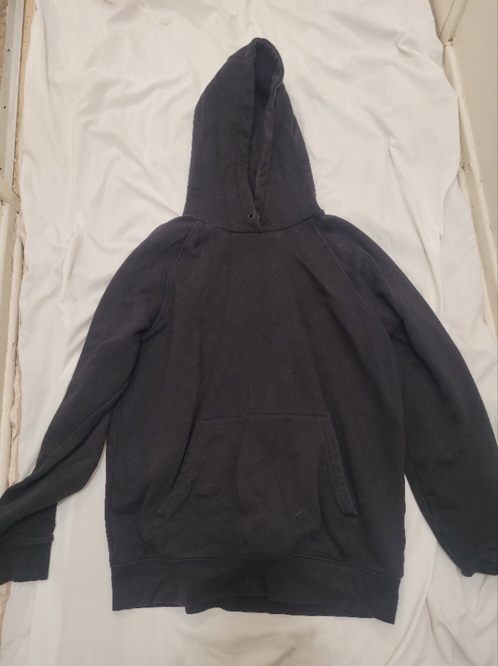 Mens Black Hooded Jacket
